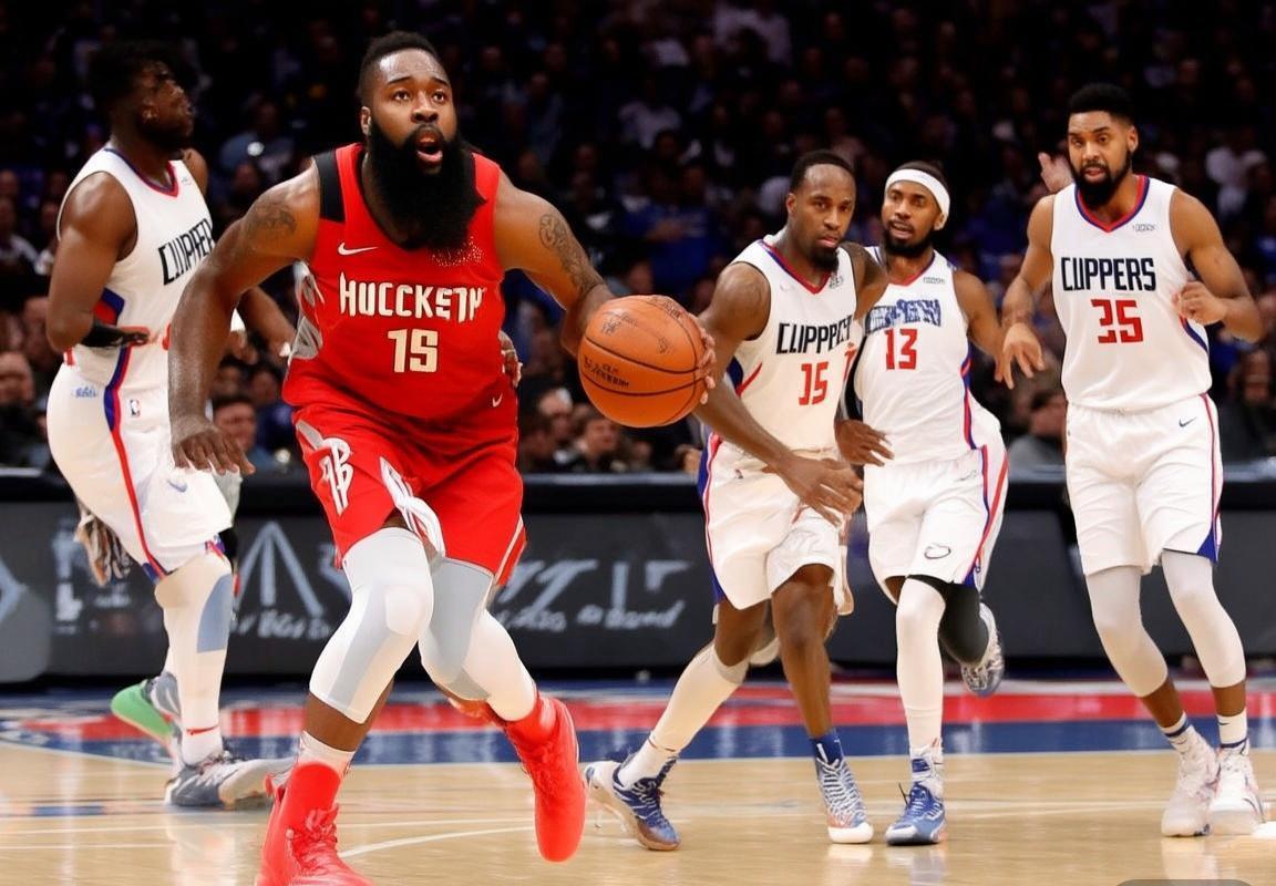 2019NBA火箭快船对决：绝杀与逆袭的火花对决(图2)